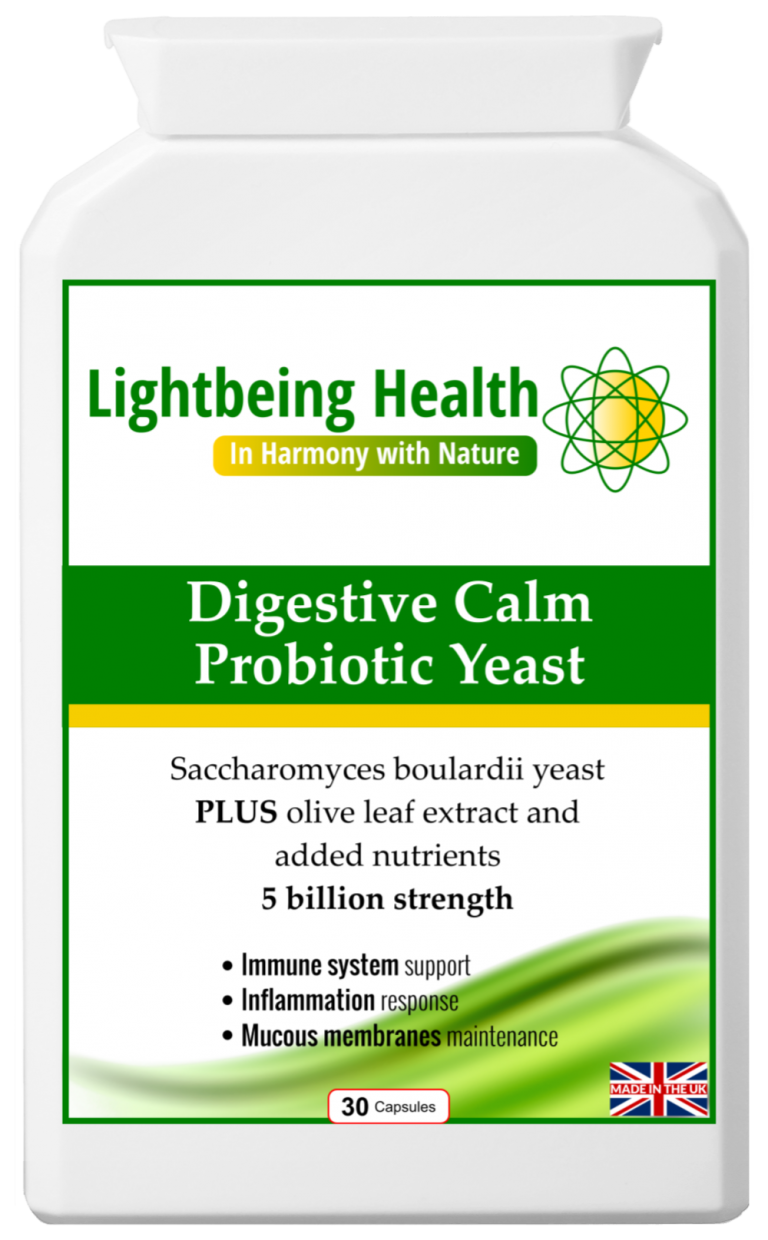 Digestive Calm Probiotic Yeast Lightbeing Health