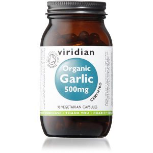 Viridian Organic Garlic 500mg - 90 Capsules Scotland