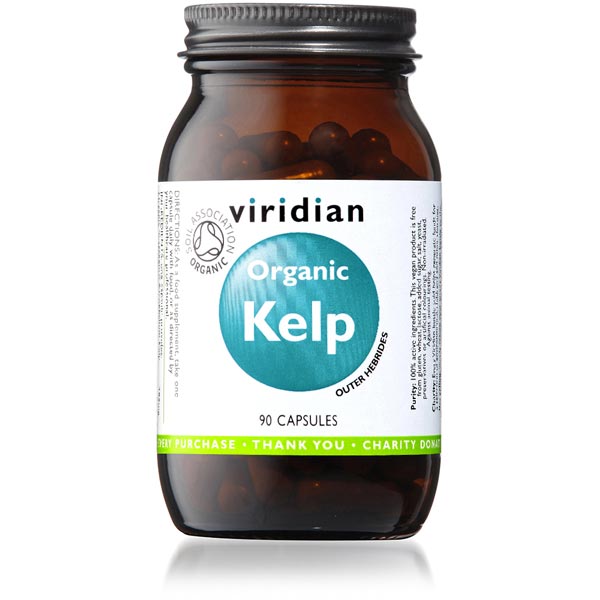 Viridian Organic Kelp (200mcg iodine) - 90 Capsules Scotland