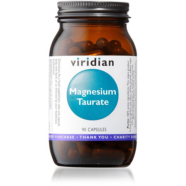 Viridian Magnesium Taurate - 90 Capsules Scotland