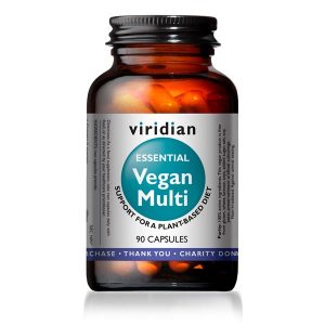 Viridian Essential Vegan Multivitamin - 90 Capsules Scotland