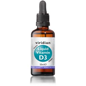 Viridian Liquid Vitamin D3 2000iu Drops - 50ml Scotland