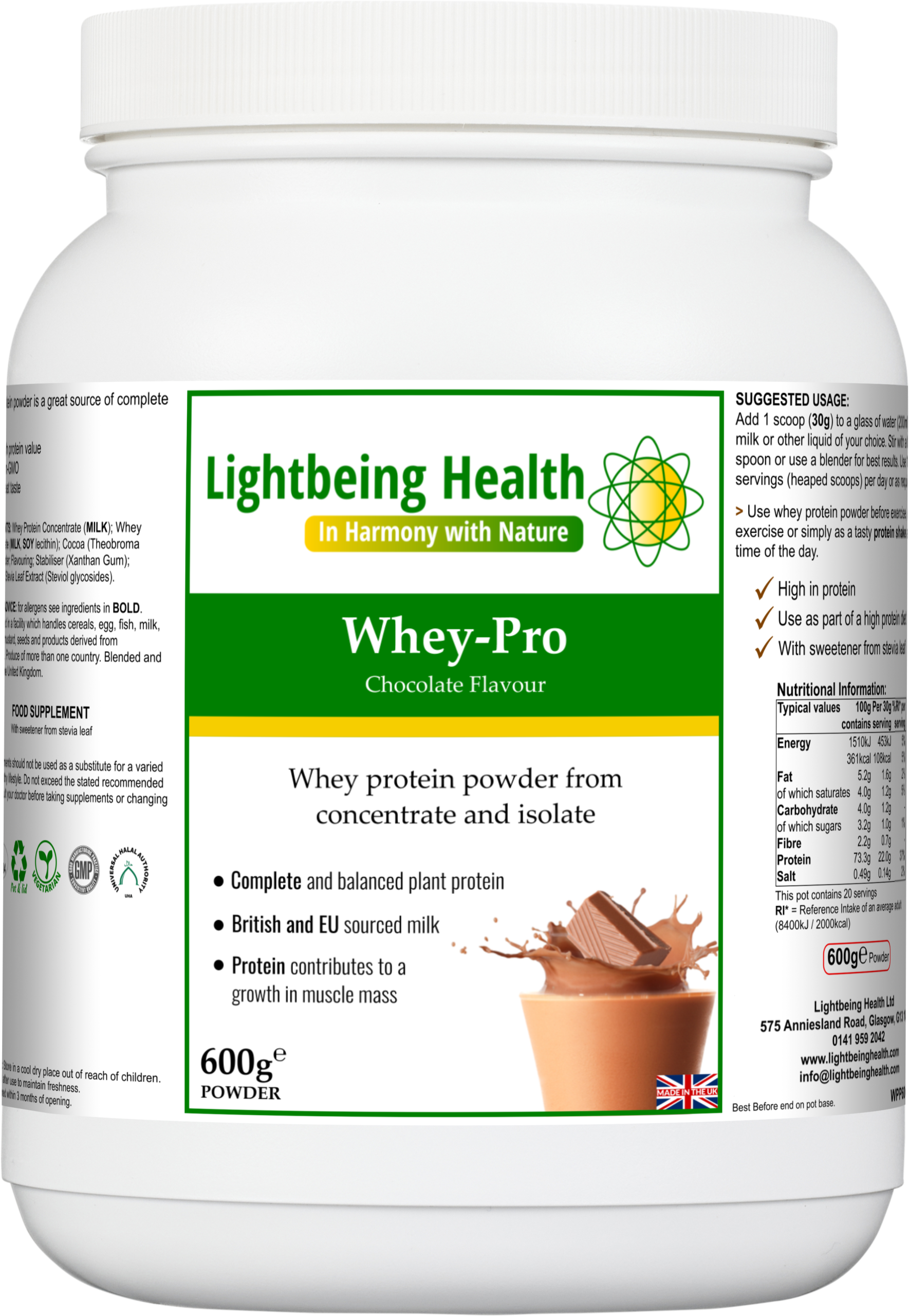 Whey-Pro (Chocolate flavour)